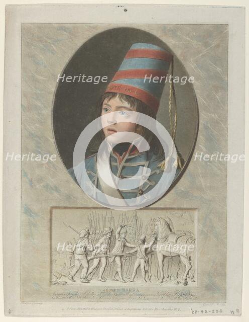 Joseph Barra after F. Garnerey, ca. 1795. Creator: Pierre Michel Alix.