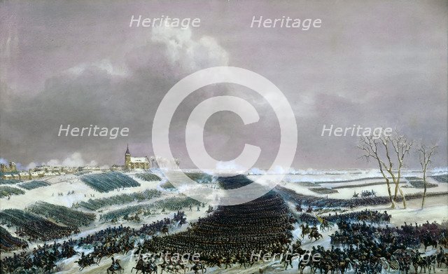 The Battle of Preussisch-Eylau on February 8, 1807. Artist: Fort, Jean-Antoine-Siméon (1793-1861)