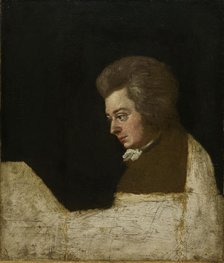 Wolfgang Amadeus Mozart (1756-1791), 1789. Artist: Lange, Josef (1751–1831)