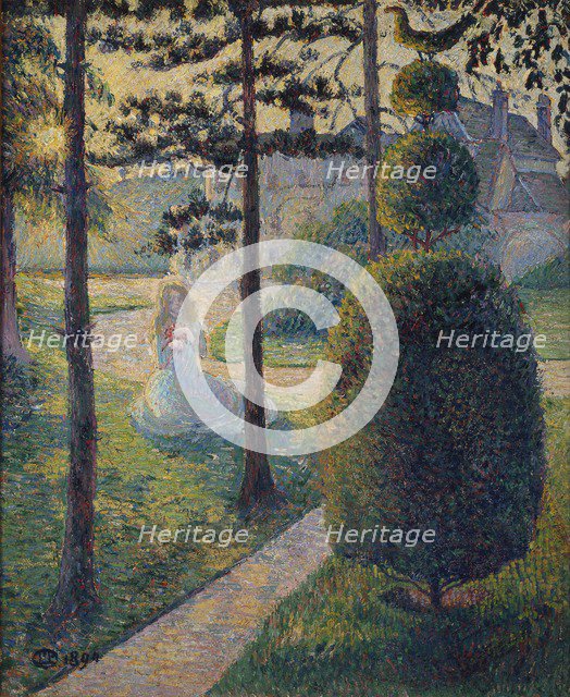 The Fairy, 1894. Artist: Lucien Pissarro.