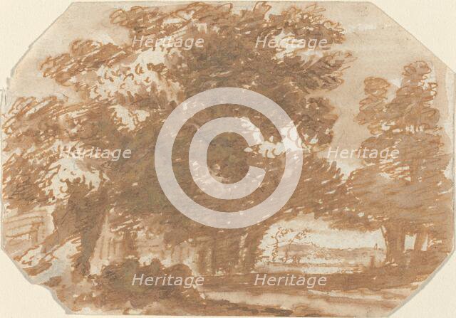 Grove of Trees, c. 1640. Creator: Claude Lorrain.