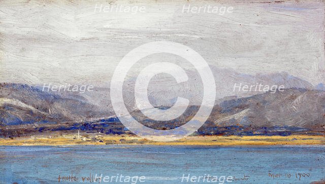 Hutt Valley, 1900. Creator: Thomas William Roberts.