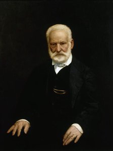Portrait of Victor Hugo (1802-1885). Creator: Morot, Aimé Nicolas (1850-1913).
