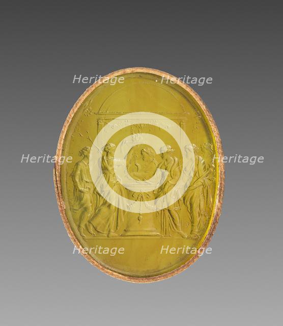 Intaglio: Classical Scene, 1700s. Creator: Unknown.