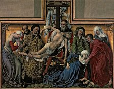  'The Descent from the Cross', considered the masterpiece of Flemish painter Rogier van der Weyde…