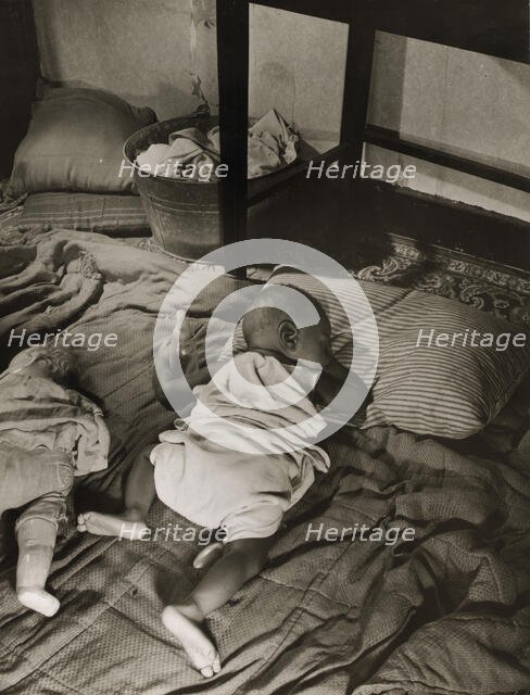 Grandchild of Mrs. Ella Watson, a government charwoman, Washington, D.C., 1942. Creator: Gordon Parks.