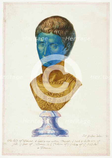 Head of Tiberius, n.d. Creator: Giuseppe Grisoni.