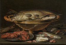 Still Life with Fish, 1612-1621. Creator: Clara Peeters.