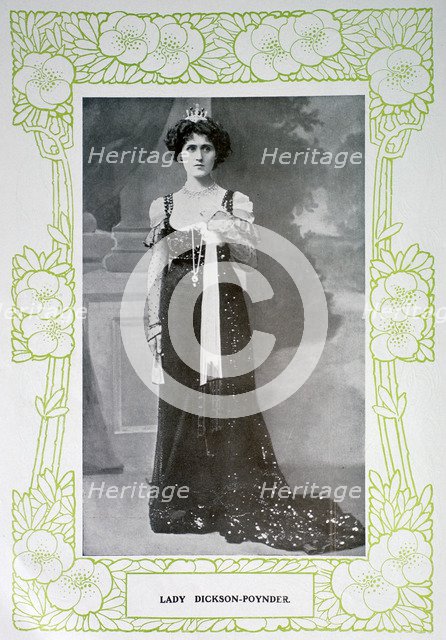 Lady Dickson-Poynder, 1901. Artist: Unknown
