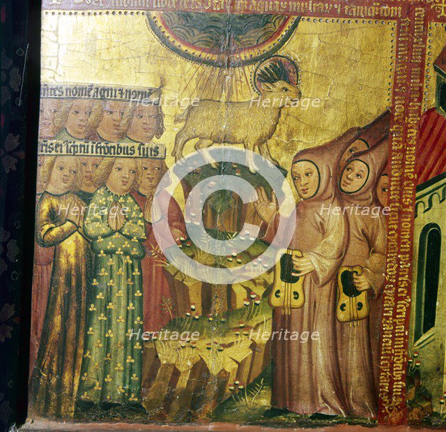 The Lamb of Mount Zion, 14th-15th century.  Artist: Master Bertram of Hamburg.