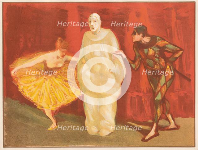 Pantomime, 1899. Creator: Henri Gabriel Ibels (French, 1867-1936); Imprimerie Champenois.