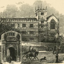 'The Doorway. The Old Grammar School', 1898. Creator: Unknown.