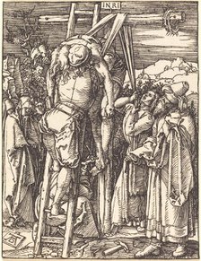 The Descent from the Cross, probably c. 1509/1510. Creator: Albrecht Durer.