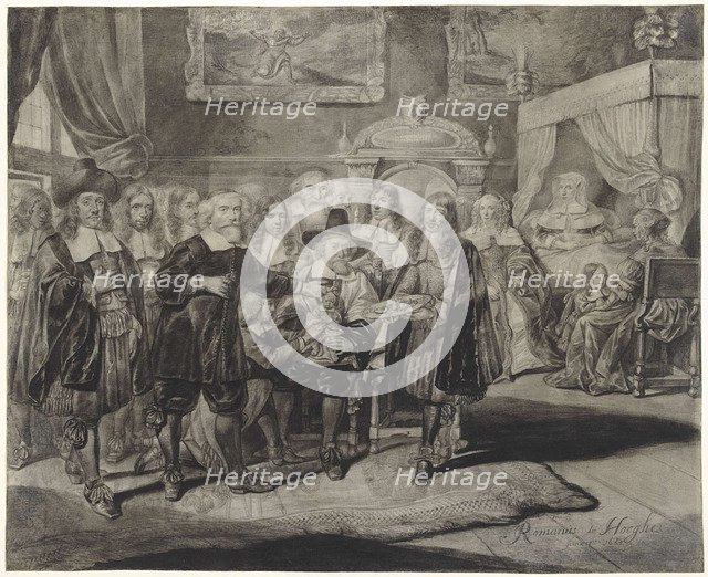 The circumcision. Artist: Hooghe, Romeyn de (1645-1708)