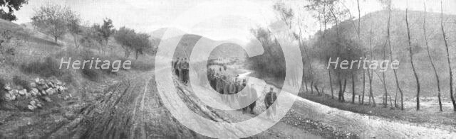 'Apres la Perte de Pirot et de Nich; Apres la prise, par les Bulgares, de Pirot..., 1915 (1924). Creator: Unknown.