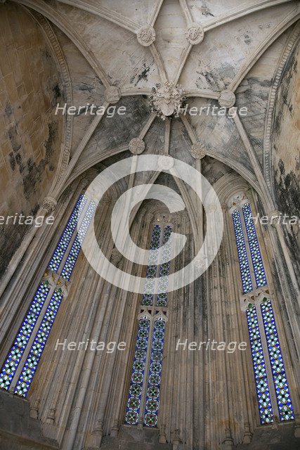 Star vault, Monastery of Batalha, Batalha, Portugal, 2009.  Artist: Samuel Magal