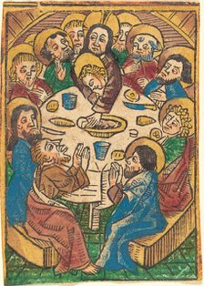 Last Supper, c. 1490. Creator: Unknown.