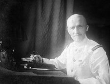 Captain Carre of the H M T 'Egra', 1917. Artist: Unknown