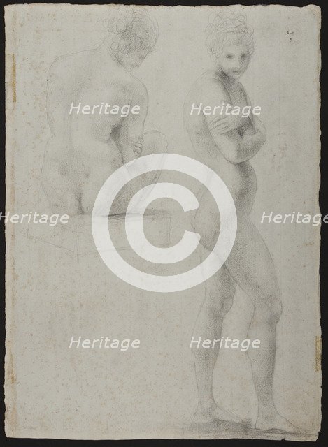 Two nudes, ca 1802-1805.