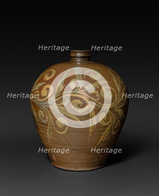 Jar: Northern Brown Ware, Yuan dynasty (1271-1368). Creator: Unknown.