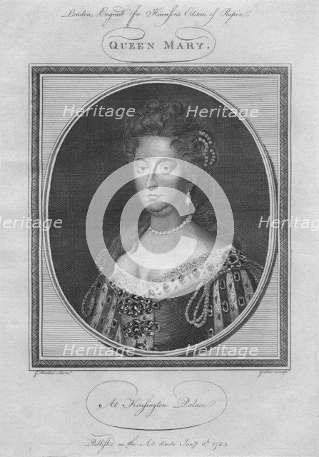 Queen Mary, 1785. Artist: Anon.