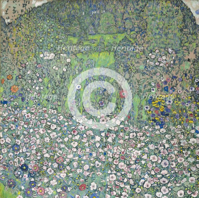 Garden Landscape With Mountain Top, 1916. Creator: Klimt, Gustav (1862-1918).