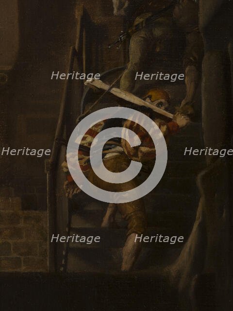 Le Guet-apens, 1869. Creator: Louis Leloir.