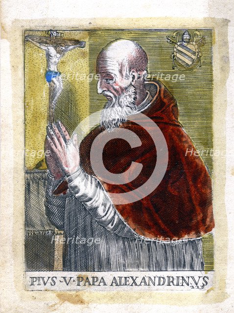 Pope St Pius V. Artist: Unknown