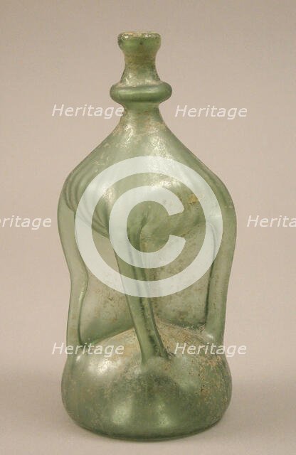 Flask, German, 15th century. Creator: Unknown.