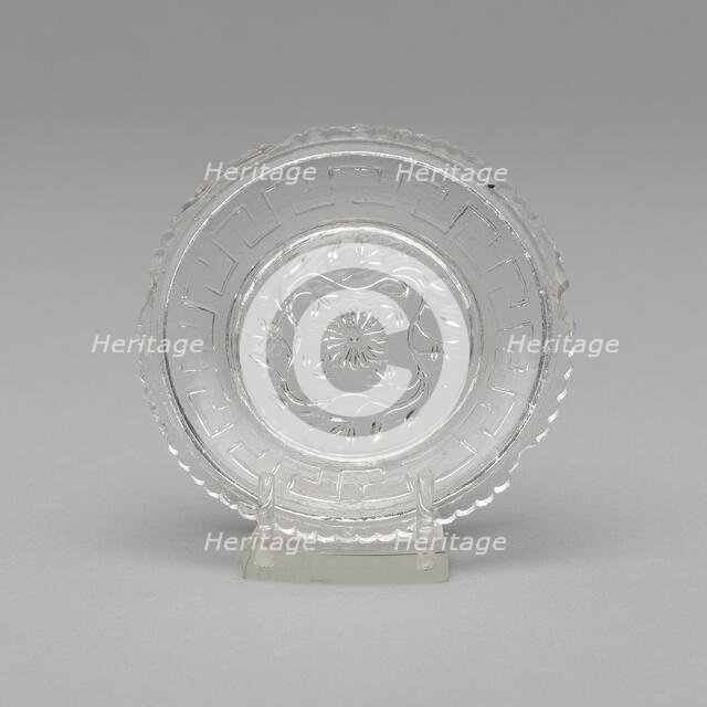 Cup plate, 1840/50. Creator: Unknown.