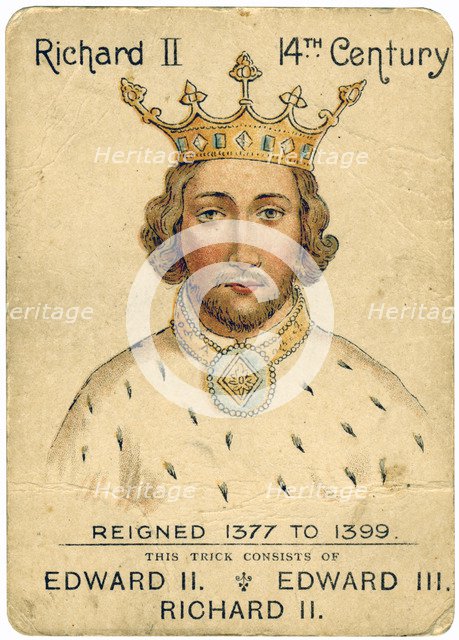 King Richard II (1367-1400), 1901-1910. Artist: Unknown