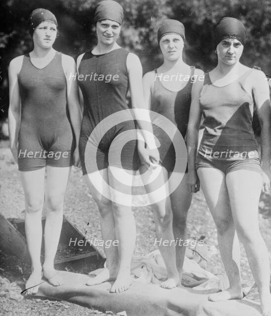 Mermaid Club - Philadelphia, between c1910 and c1915. Creator: Bain News Service.