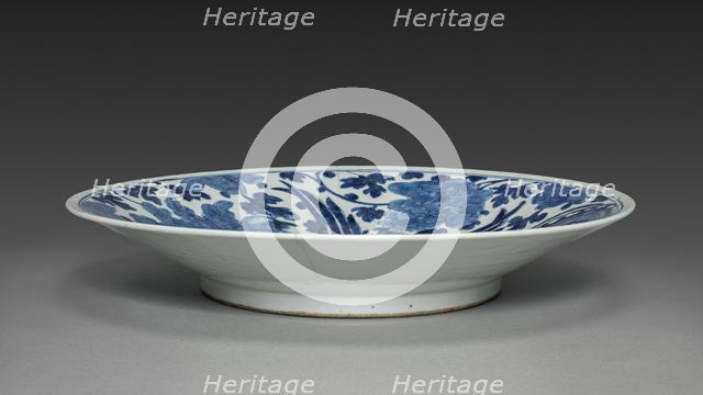 Plate: Arita Ware, 1615-1868. Creator: Unknown.