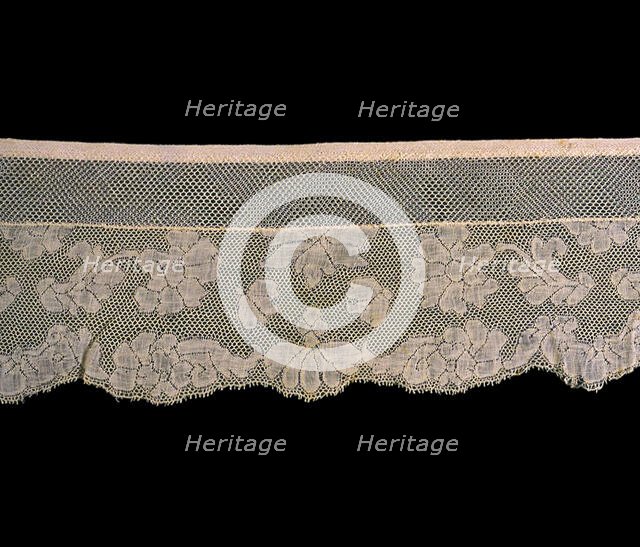 Border, Valenciennes, 1765/75. Creator: Unknown.