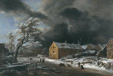 Winter Landscape, 1670. Creator: Jacob van Ruisdael.