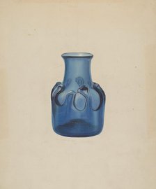 Vase, c. 1938. Creator: Isidore Steinberg.