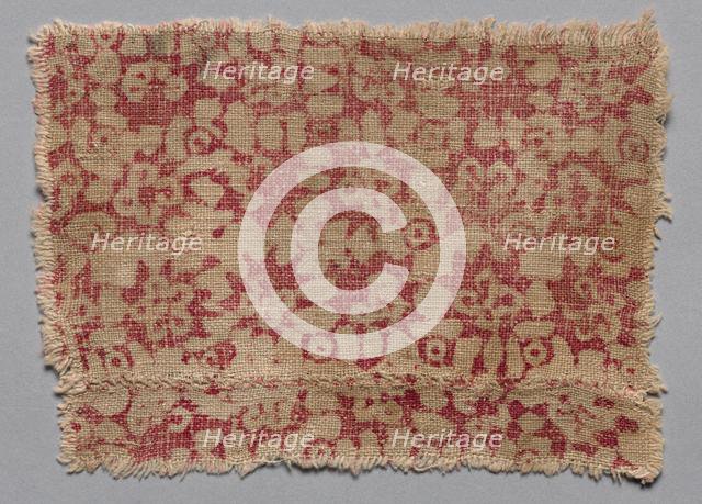 Fragment, 1100s - 1300s. Creator: Unknown.