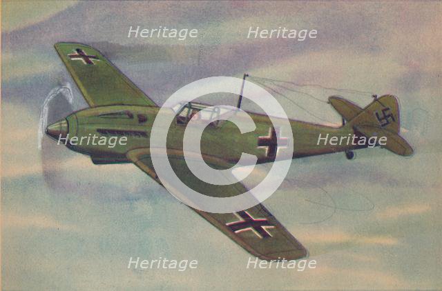 'Messerschmitt M.E. 109 Fighter Monoplane', c1944. Creator: Unknown.