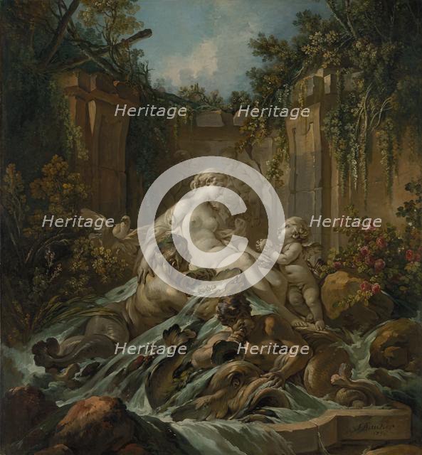 Fountain of Venus, 1756. Creator: François Boucher (French, 1703-1770).