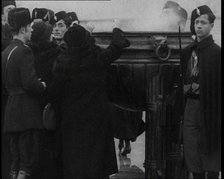 People Donating Their Gold into a Melting Pot, 1936. Creator: British Pathe Ltd.