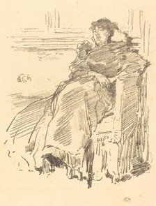 La Robe Rouge, 1894. Creator: James Abbott McNeill Whistler.