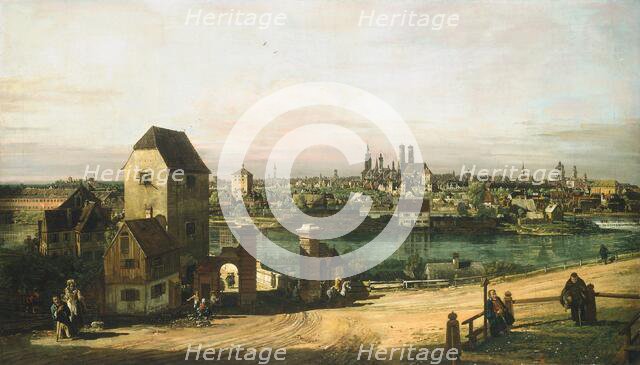 View of Munich, c. 1761. Creator: Bernardo Bellotto.