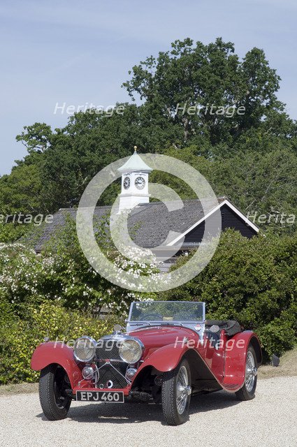 1937 SS 100 Artist: Unknown.