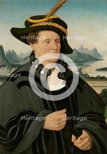 Portrait of Fridrich Rorbach, 1532. Creator: Conrad Faber von Creuznach.