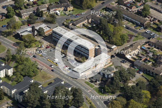 The Square and The Newtown Pippin Public House, Harmans Water, Bracknell Forest, 2017. Creator: Damian Grady.