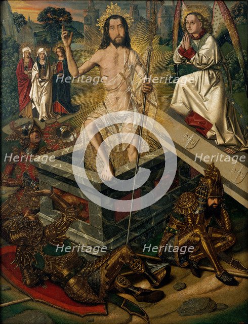 The Resurrection, ca 1475. Artist: Bermejo, Bartolomé (ca 1440-ca 1498)