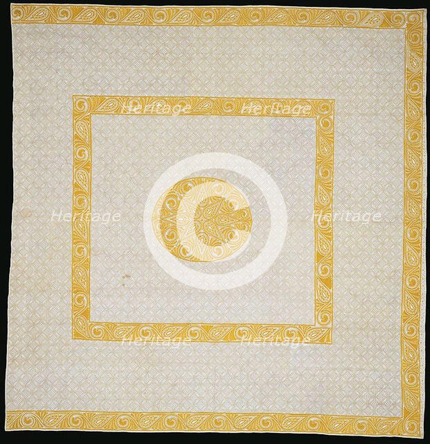 Bedcover, Shropshire, late 17th/early 18th century. Creator: Jane Bolas Vaughan.