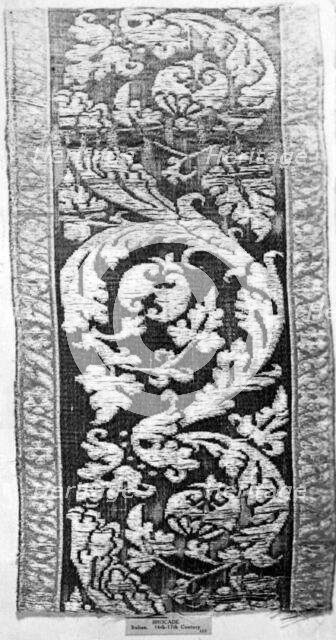 Border, Italy, 17th century. Creator: Unknown.