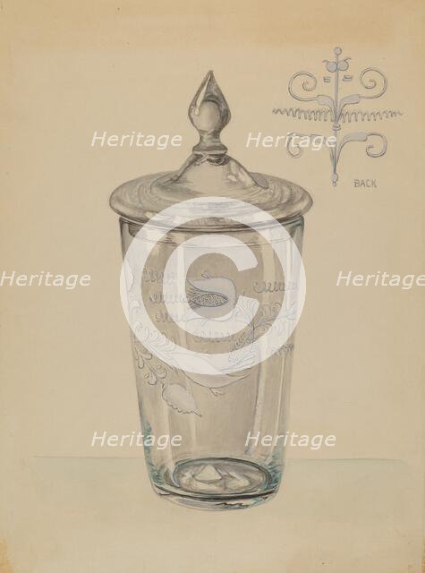 Covered Flip, c. 1936. Creator: Gertrude Lemberg.