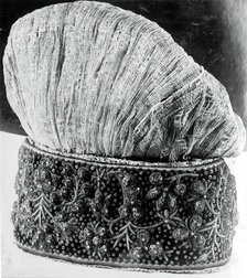 Headdress, Austria, 19th century. Creator: Unknown.